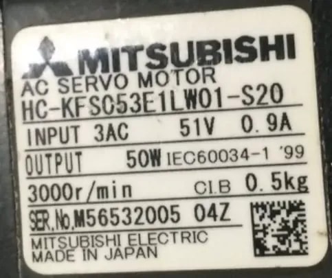Mitsubishi Servo Motor_409