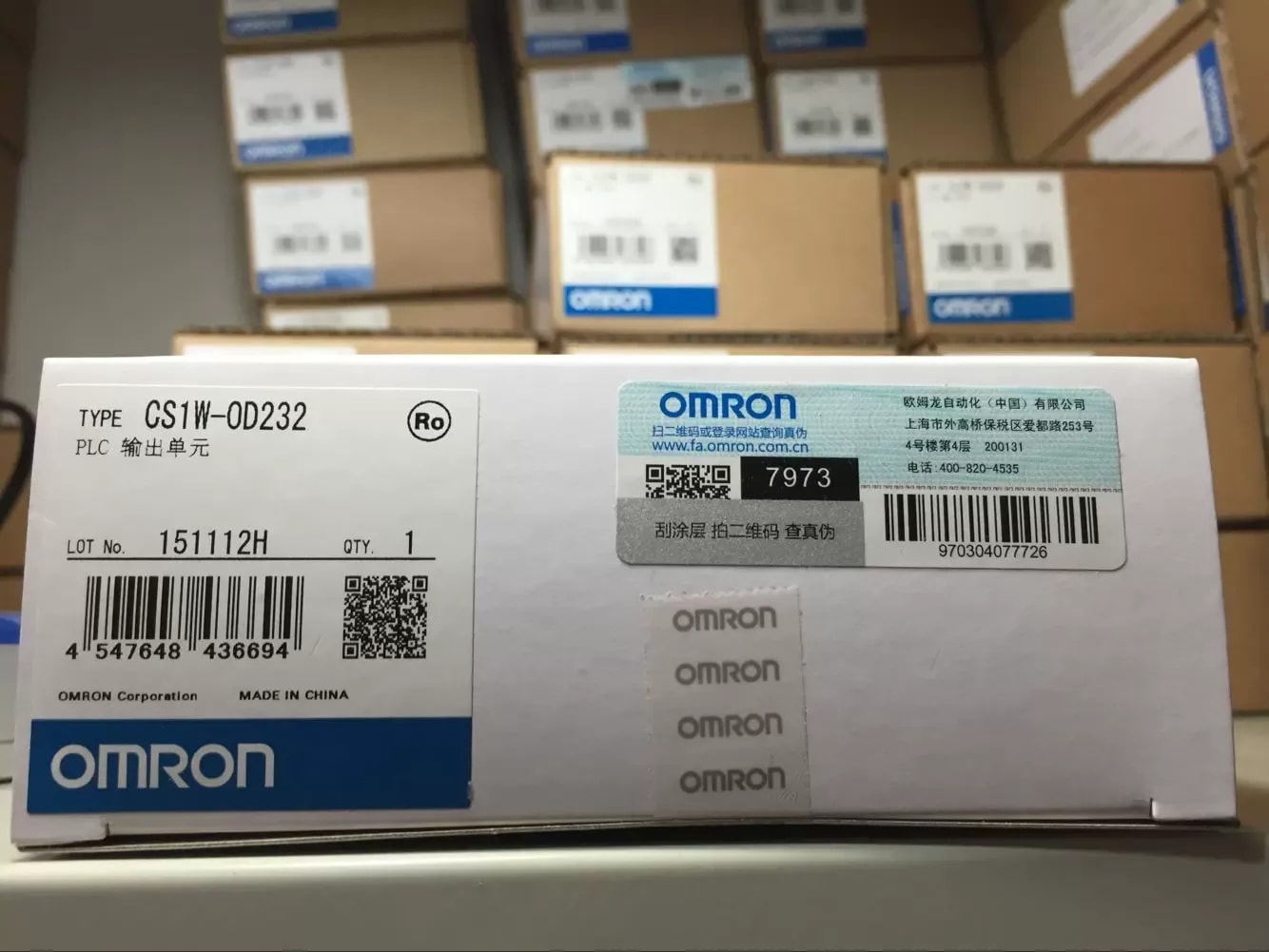 CJ1W-AD081-V1 Omron CJ series analog I/O modules