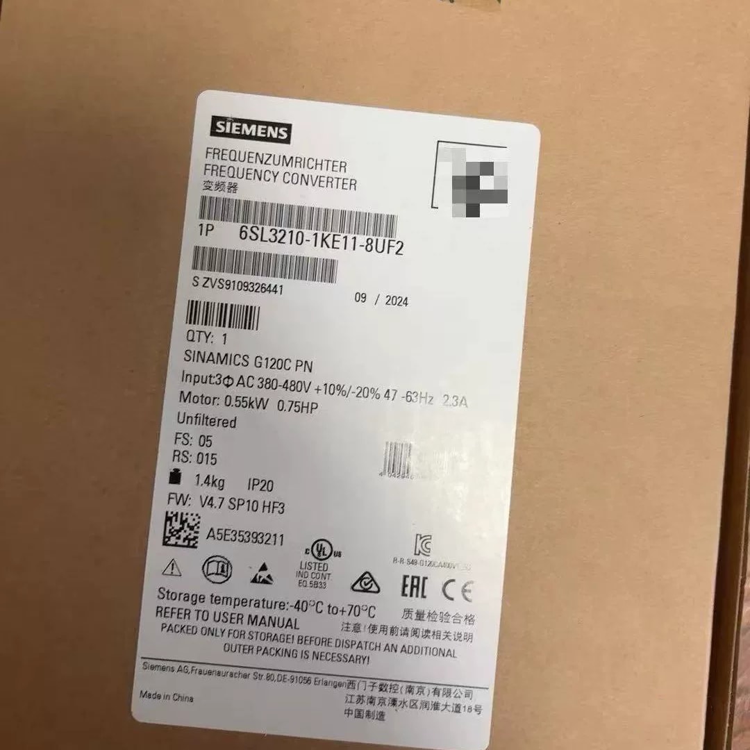 6sl3210-1ke31-7af1 Siemens SINAMICS G120C PN 90,0KW FILA